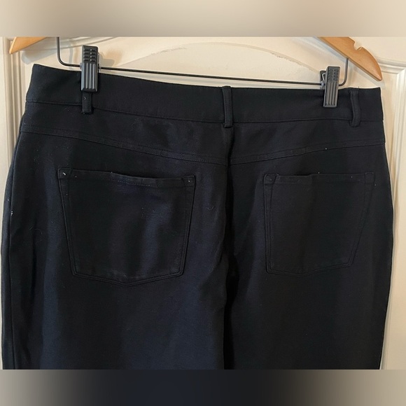 INC International Concepts Black Stretchy Dress Pants Women’s Size 12 - Picture 3 of 12